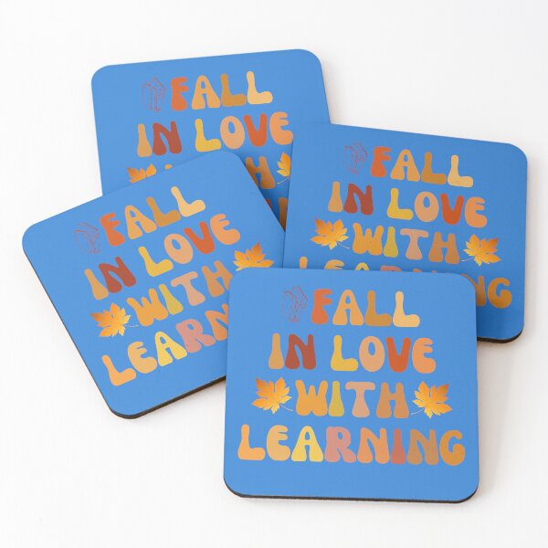 Item preview, Fall In Love With Learning Groovy design designed and sold by artprintschabab.