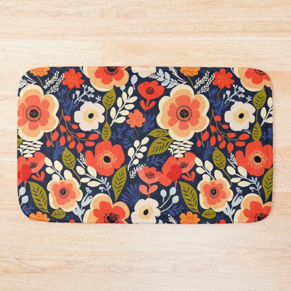 Item preview, Vibrant Retro Floral designed and sold by CherryStarShop.