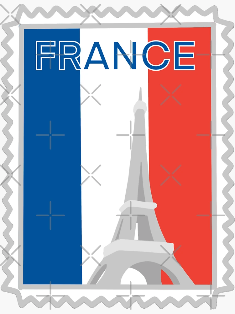 Sticker for Sale mit Eiffelturm-Weinlese-Reise-Aufkleber Paris
