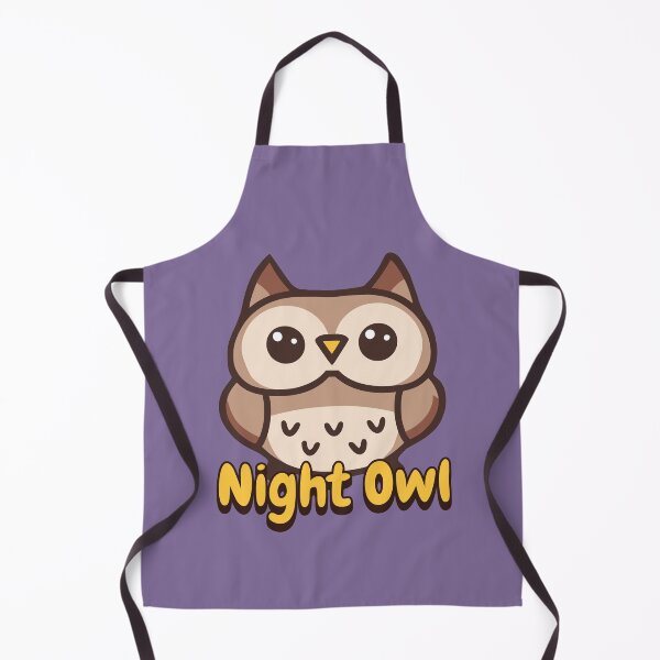 Item preview, I'm a Night Owl! Cute owl Cartoon designed and sold by PMCreative.