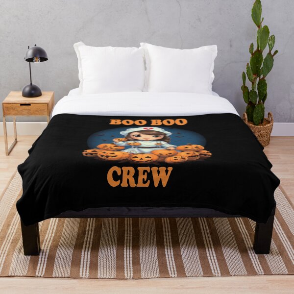 Artikelvorschau, Boo Boo Crew Krankenschwester Design, Krankenschwester Boo Halloween Kostüm lustiges Design entworfen und verkauft von Lactus.