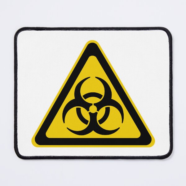 Item preview, Biohazard Symbol Warning Sign - Triangular designed and sold by ScienceCorner.