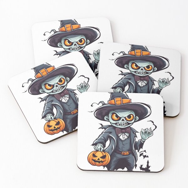 Item preview, Quirky Halloween Character with Pumpkin Charm - A Hilarious Delight! designed and sold by StyleSketch.