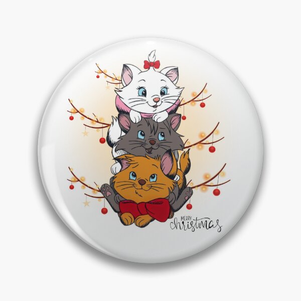 Item preview, Merry Christmas Marie Cat Aristocats Christmas version designed and sold by soniaaseguin.