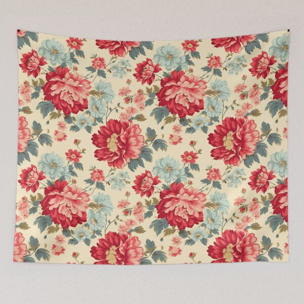 Item preview, Patrón de estilo floral vintage designed and sold by Minima-Vulpes.