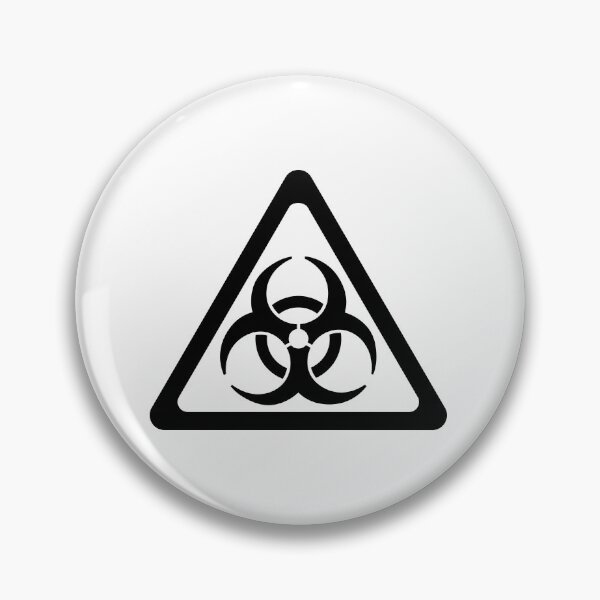 Item preview, Biohazard Symbol Warning Sign - Triangular designed and sold by ScienceCorner.