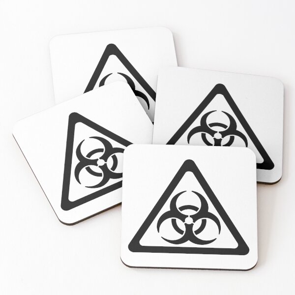 Item preview, Biohazard Symbol Warning Sign - Triangular designed and sold by ScienceCorner.