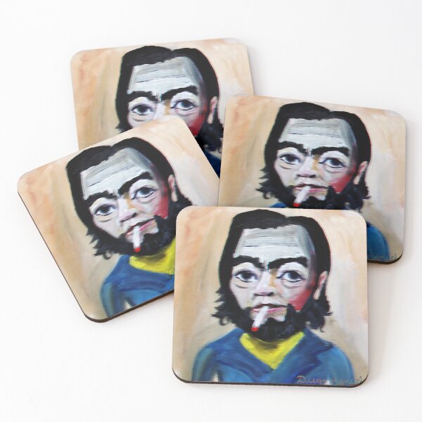 Item preview, Portrait of Cortazar designed and sold by Diego Manuel Rodriguez.
