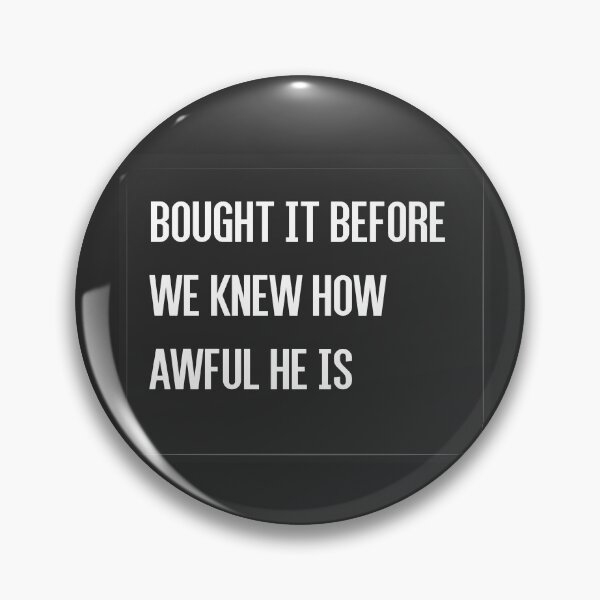 Item preview, Tesla Bumper Sticker - I Bought it before we knew how awful he is designed and sold by Kompromisss.