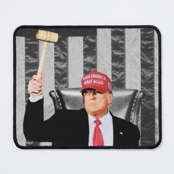 Item preview, Speaker Trump With Gavel designed and sold by apricot-tees.