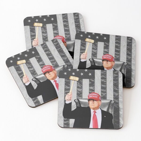 Item preview, Speaker Trump With Gavel designed and sold by apricot-tees.