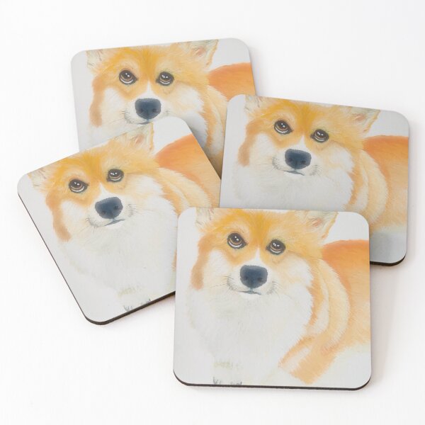 Item preview, Corgi Painting designed and sold by Karen Harding Art and Illustration .