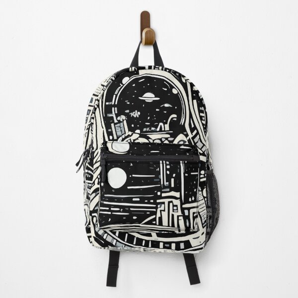 Item preview, Visionary Urban Landscape: Future City Drawing 5 designed and sold by blackink-design.