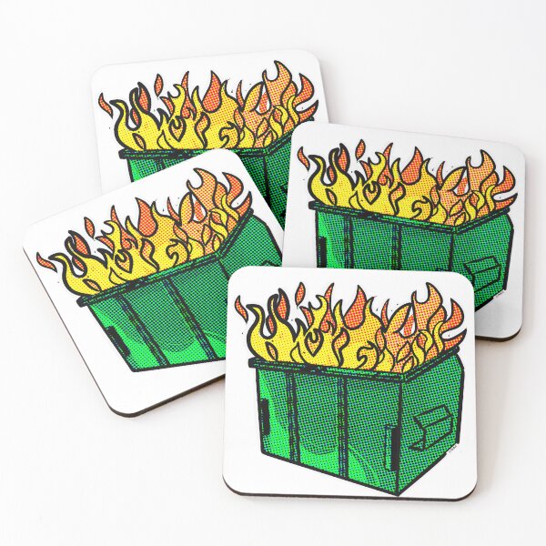 Item preview, Pop Art Dumpster Fire designed and sold by Russ  Fagle.