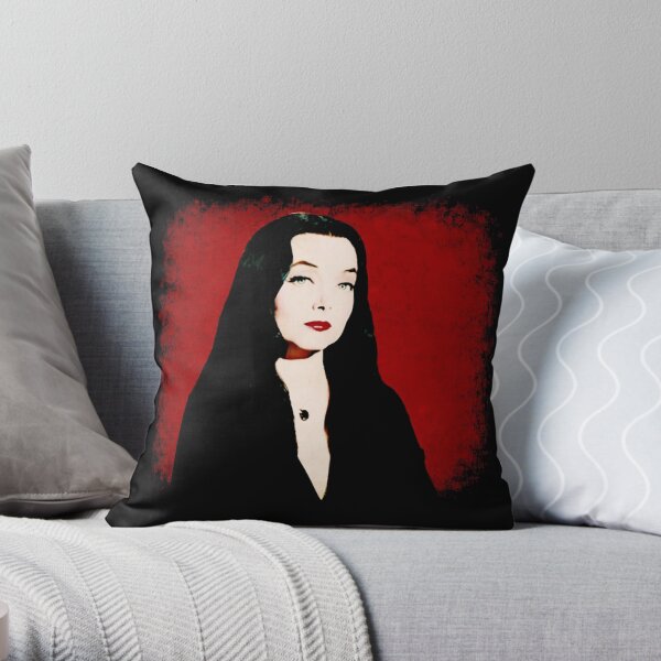 MORTICIA ADDAMS Throw Pillow