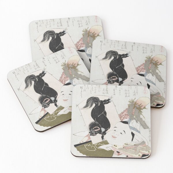 Item preview, Hokusai's Horse Clogs designed and sold by NikoVerse Studio.
