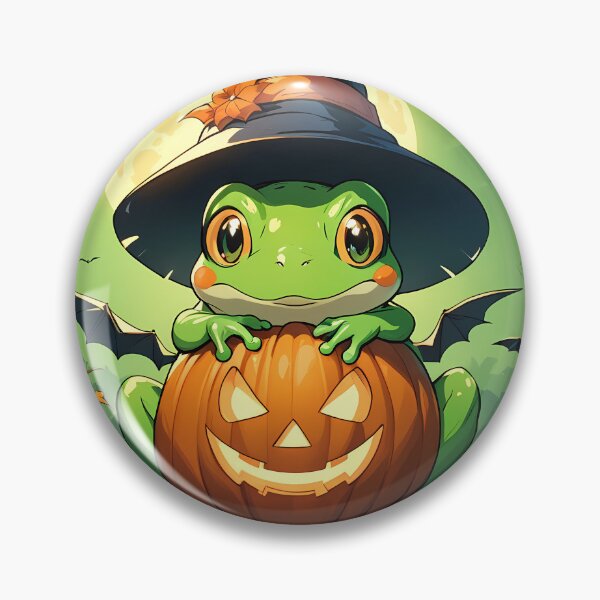 Item preview, Frog's Pumpkin Parade designed and sold by designsbyflo.
