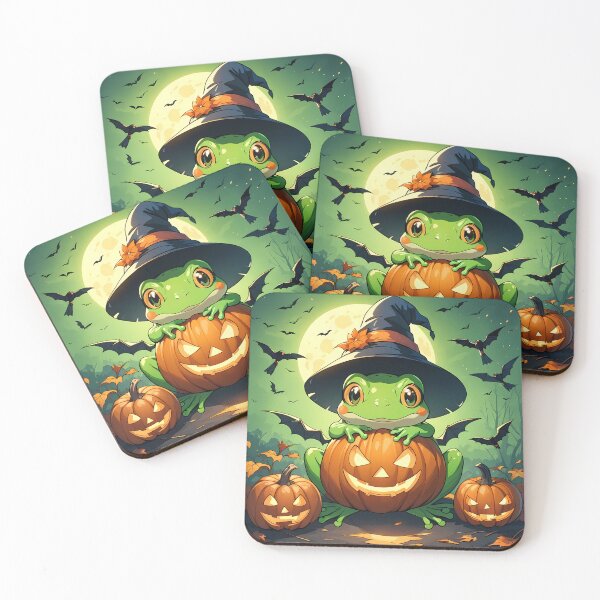 Item preview, Frog's Pumpkin Parade designed and sold by designsbyflo.