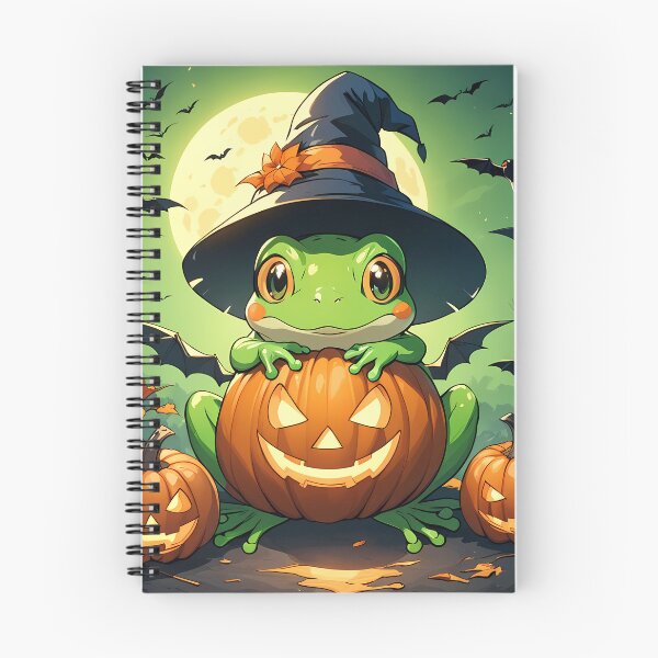 Item preview, Frog's Pumpkin Parade designed and sold by designsbyflo.