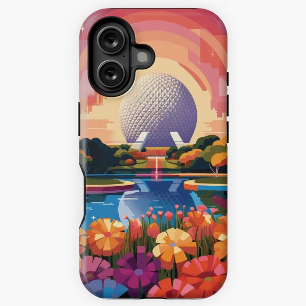 Aperçu de l'œuvre EPCOT coloré créée et vendue par lostinpixels.