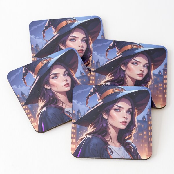 Item preview, The Enchanting Witch on Halloween designed and sold by designsbyflo.