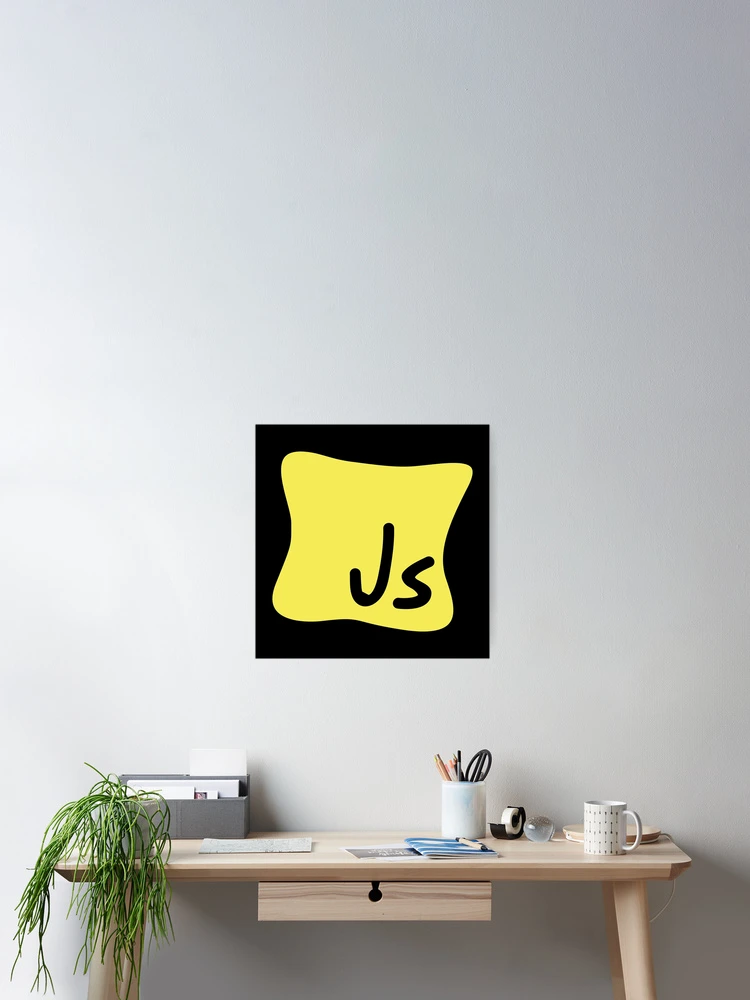 Thumbnail 2 of 3, Poster, JavaScript Fan Boy designed and sold by Portablee.