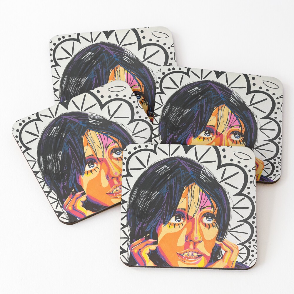 Item preview, Coasters (Set of 4) designed and sold by scribblepixie.