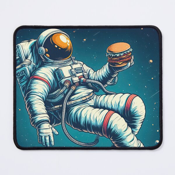 Item preview, Burgernaut - Astronaut and his Burger designed and sold by bryan7474.