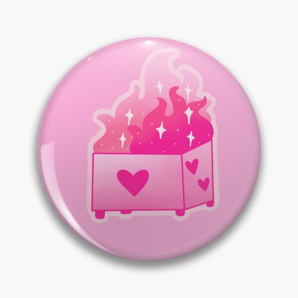 Artikelvorschau, Pink Dumpster Fire Sparkly Girly entworfen und verkauft von VeryGoodShopp.