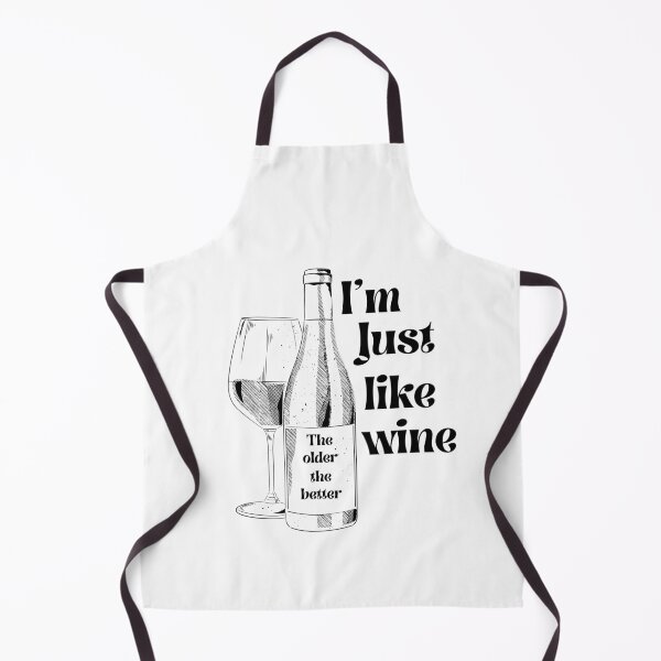 Item preview, funny 70th birthday quote for Elderly People, I'm just like wine the older the better designed and sold by Lmbr-shop.