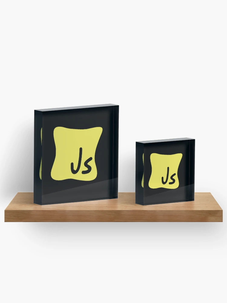 Thumbnail 3 von 5, Acrylblock, JavaScript-Fanboy designt und verkauft von Portablee.
