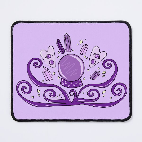 Item preview, Mystical Purple Fortune Teller, Crystal Ball, Crystals, and Planchettes Design, made by EndlessEmporium designed and sold by EndlessEmporium.