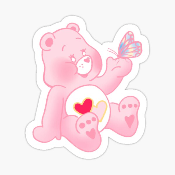 Item preview, Pink Bear Fantasy Butterfly Hearts designed and sold by VeryGoodShopp.