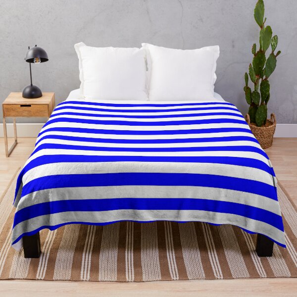 Item preview, Blue White Stripes designed and sold by PatternTitan.
