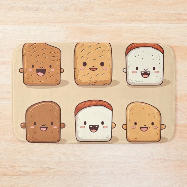 Item preview, Bread | cute style designed and sold by ComicsFactory.