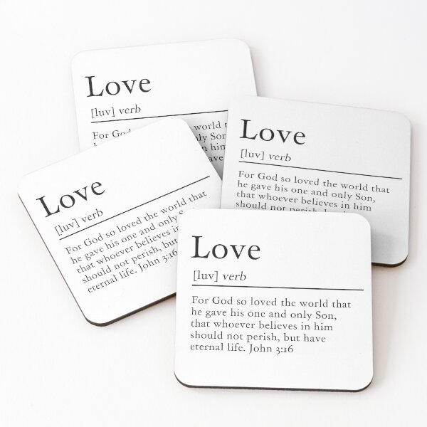 Item preview, John 3:16 For God so loved the world. Love in action designed and sold by JJJJdoodles.
