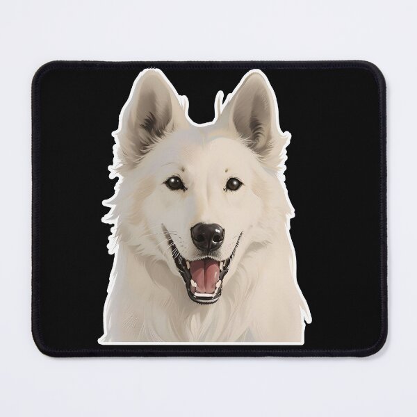 Item preview, Swiss white shepherd designed and sold by huggymauve.