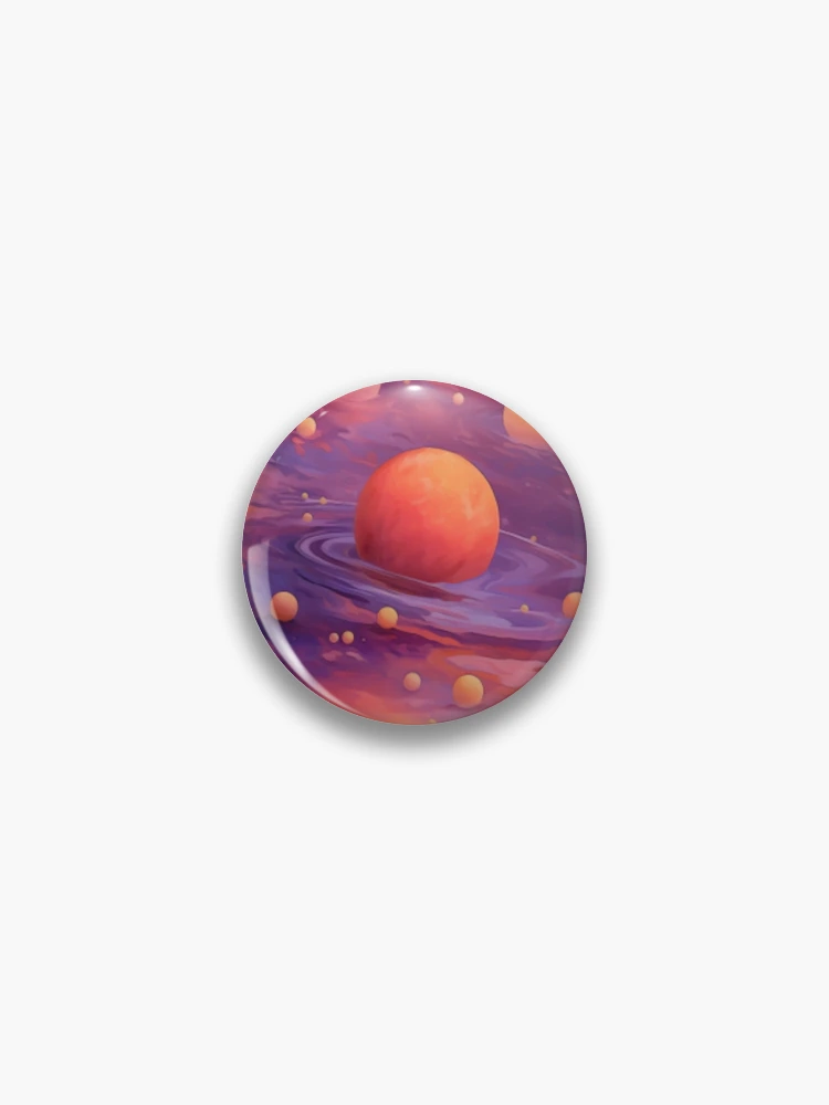 Thumbnail 1 von 3, Button, Cosmic Dance: An Aquarellist's Vision designt und verkauft von Geode-Designs.