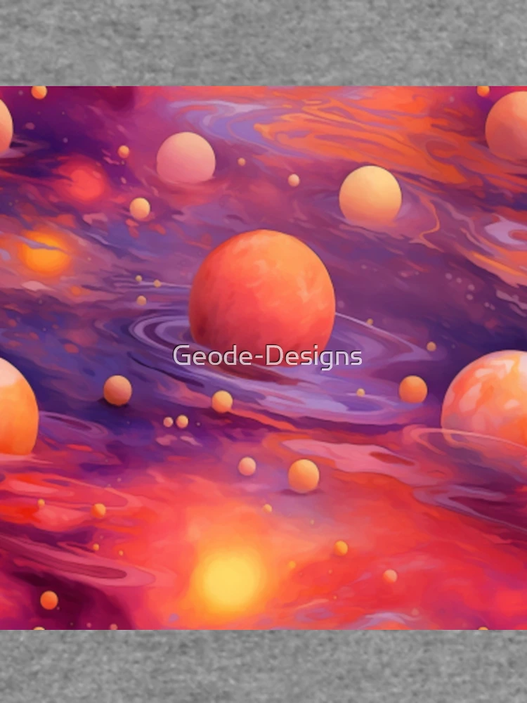 Thumbnail 6 von 6, Leichter Pullover, Cosmic Dance: An Aquarellist's Vision designt und verkauft von Geode-Designs.