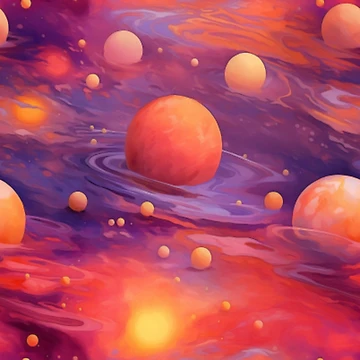 Vorschaubild zum Design Cosmic Dance: An Aquarellist's Vision von Geode-Designs