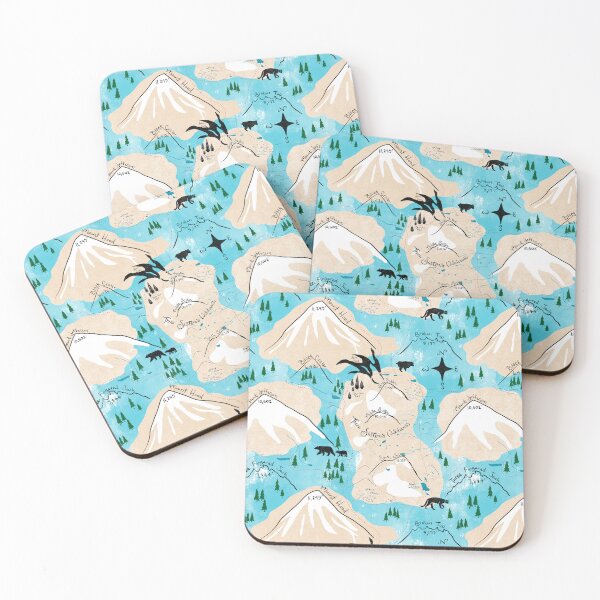 Item preview, Cascade Mountains - Blue designed and sold by natalievmason.