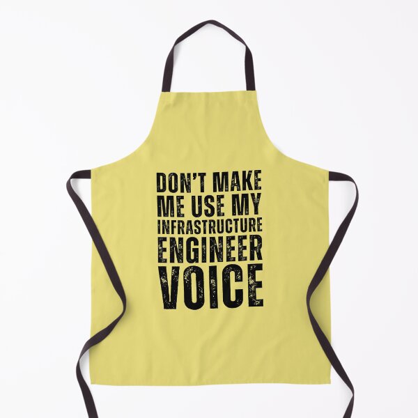 Item preview, Dont Make Me Use My Infrastructure Engineer Voice Funny designed and sold by kamrankhan.