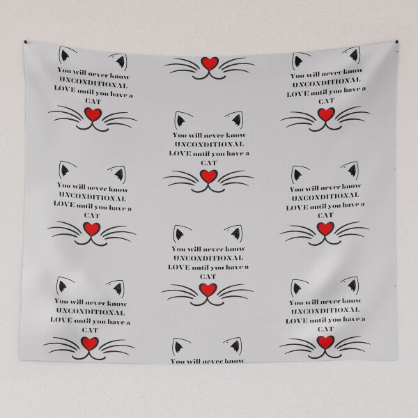 Item preview, You will never know unconditional love until you have a cat designed and sold by Kamira Gayle.