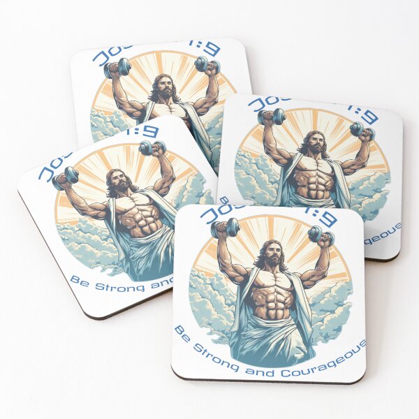 Item preview, Swole Jesus Lifting Weights designed and sold by Multitude101.