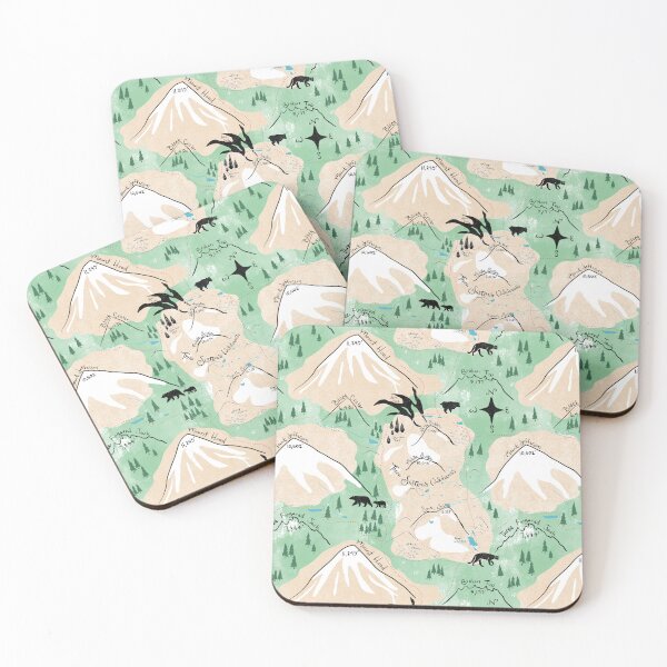 Item preview, Cascade Mountains - Mint Green designed and sold by natalievmason.