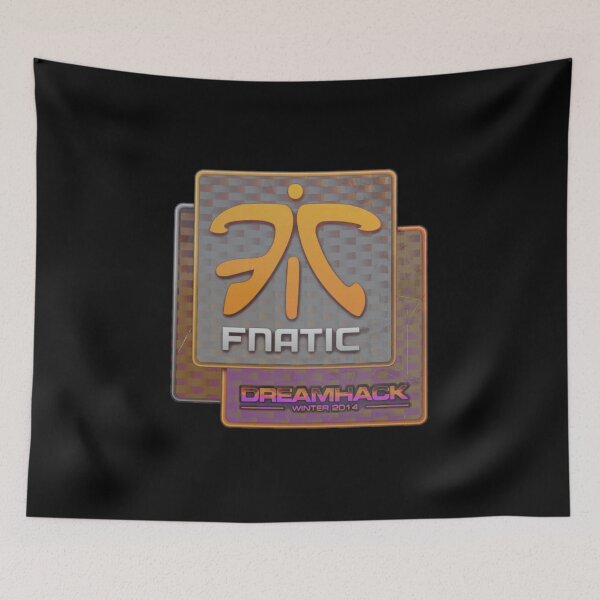 Item preview, CS:GO/CS2 Sticker Fnatic (Holo) | DreamHack 2014 designed and sold by nismod.