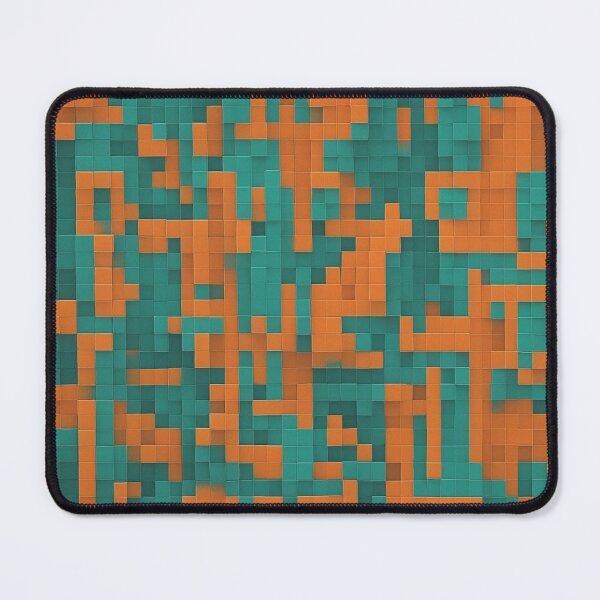 Item preview, orange and green squares designed and sold by Enga6.