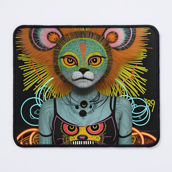 Item preview, Pop Art Cat Punk designed and sold by FarOutOriginals.