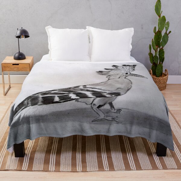 Item preview, Hoopoes Bird Pencil Drawing designed and sold by MubaraksArt.