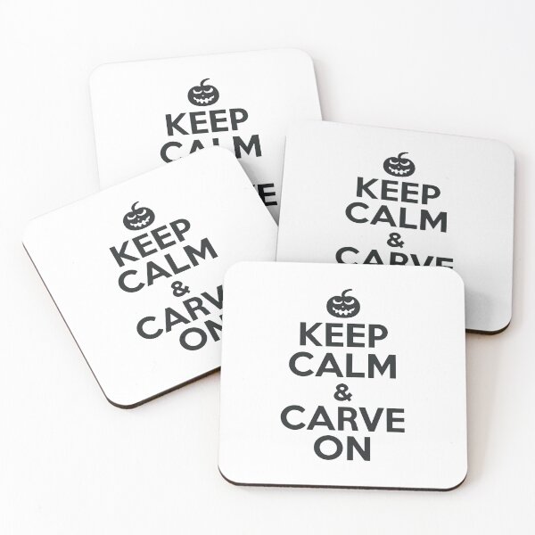 Item preview, Keep Calm & Carve On designed and sold by OKsionPrints.
